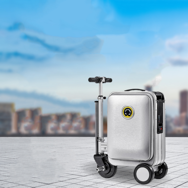 Airwheel SE3S 20" Boardable Smart-riding Suitcase - Silver