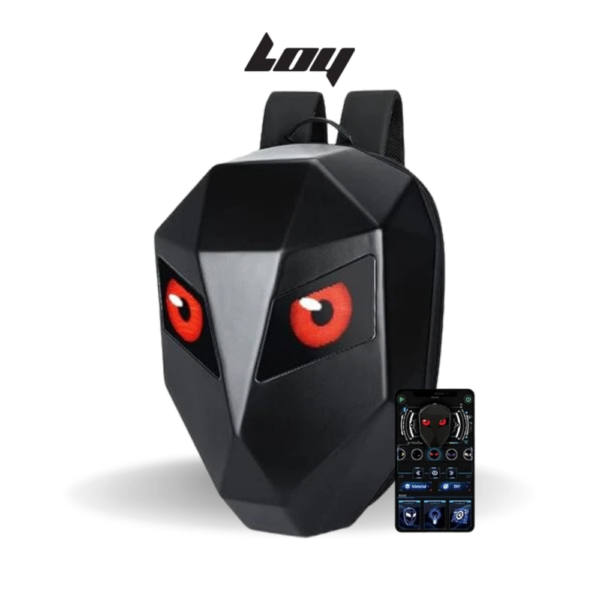 Loy StarkGaze LED Knight Waterproof Backpack with LED Eyes