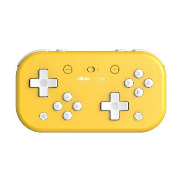 8Bitdo Lite Bluetooth Gamepad - Yellow for Nintendo Switch