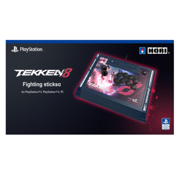 Second image of Hori Fighting Stick Alpha - Tekken 8 Edition for Playstation 5