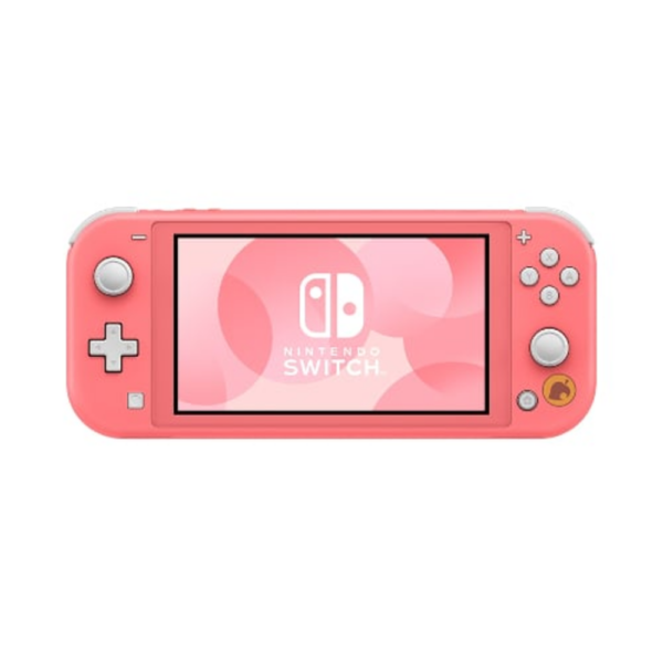 Second image of Nintendo Switch Lite Console - Isabelle Aloha Edition (Coral)